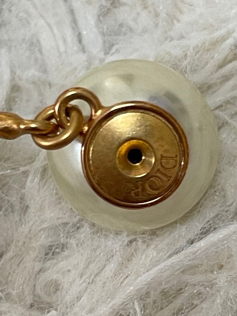 ディオール　ピアス　ローズ　ゴールド　トライバル