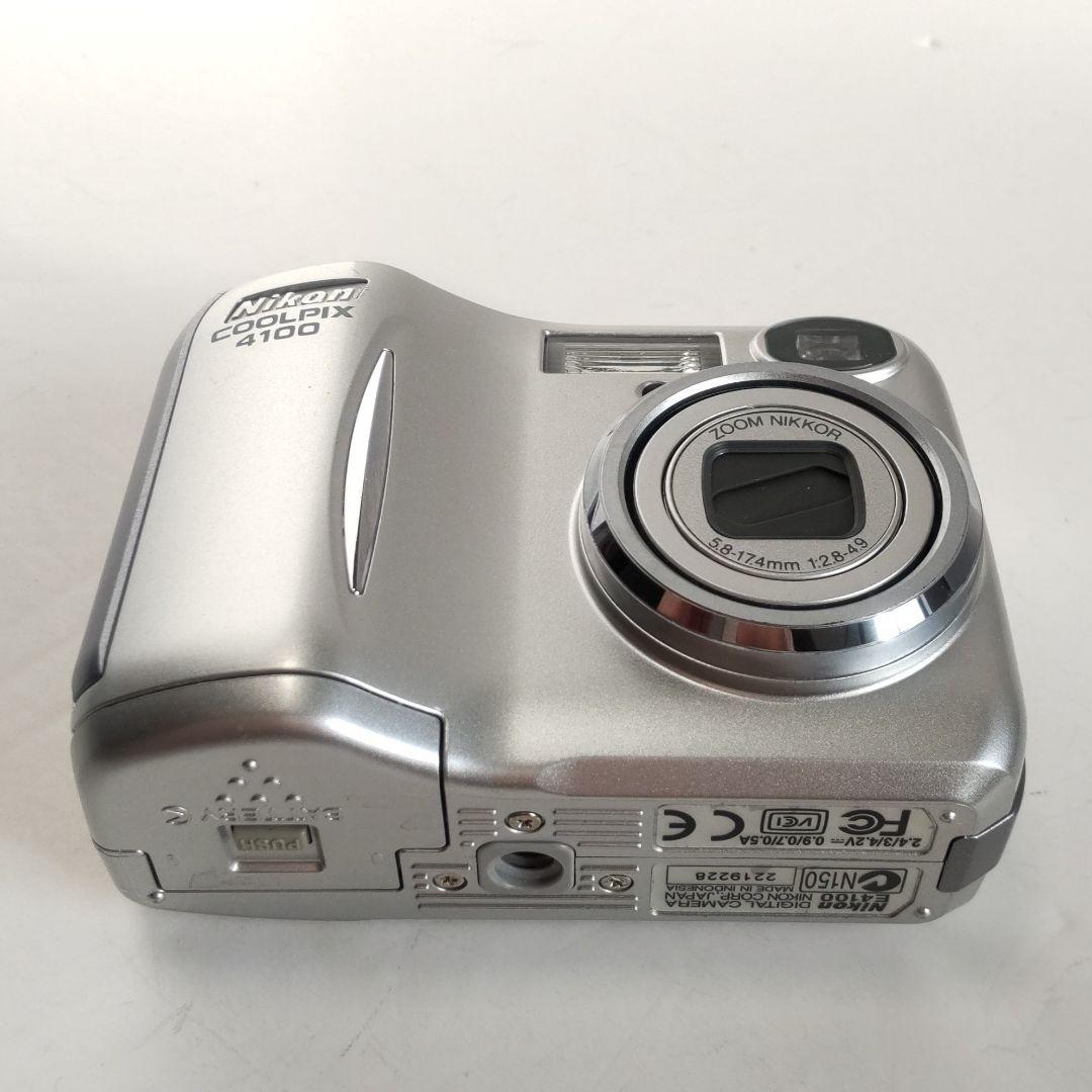 動作確認済み ニコン COOLPIX 4100 オールドコンデジ デジカメ