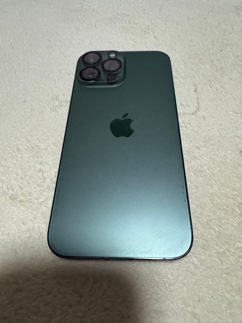 超美品 iPhone13promax アルパイングリーン 256GB