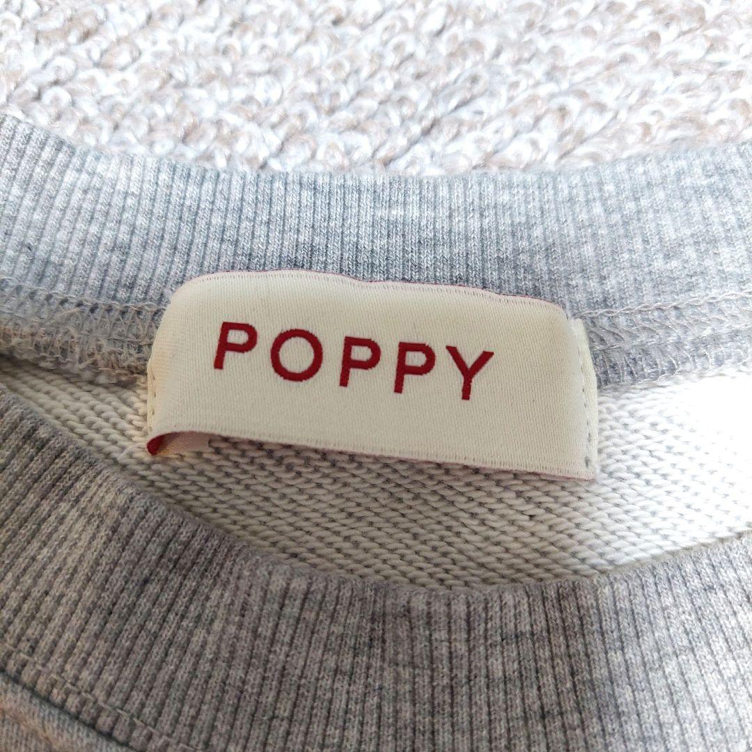 POPPYハートスウェットチュール/HEART TULLE SWEATSHIRT