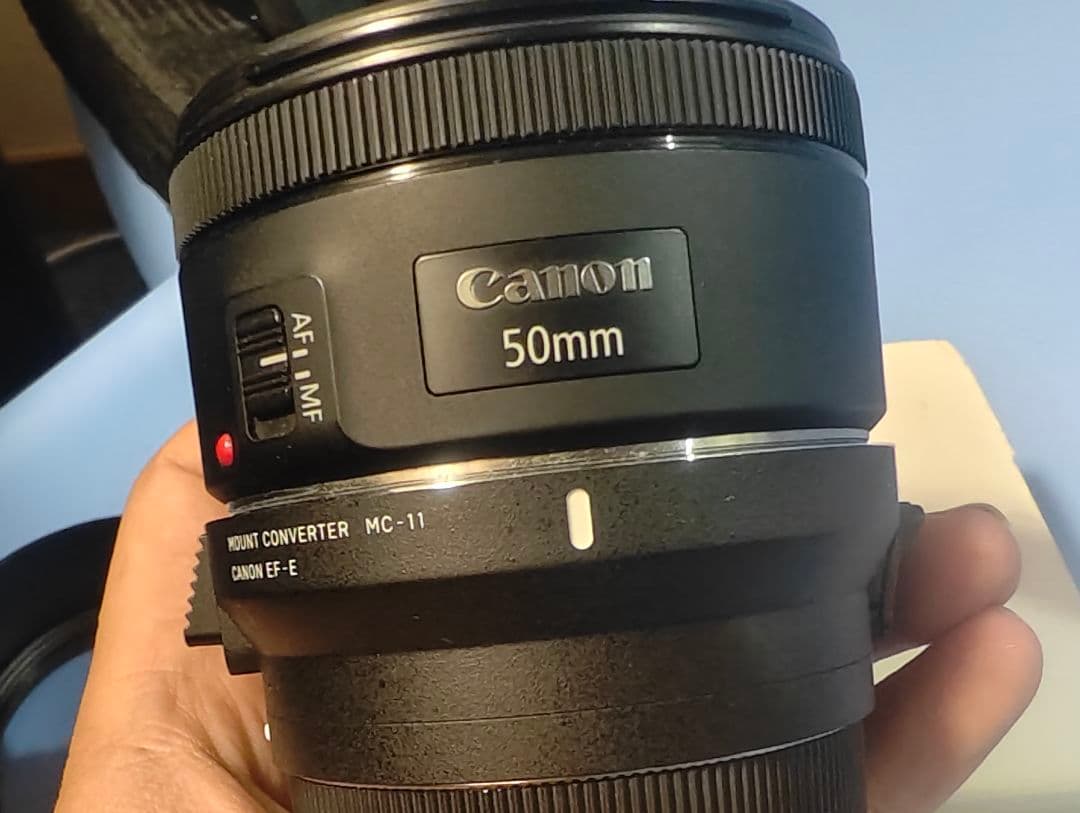 Canon EF 50mm F1.8 STM Sigma MC-11 セット