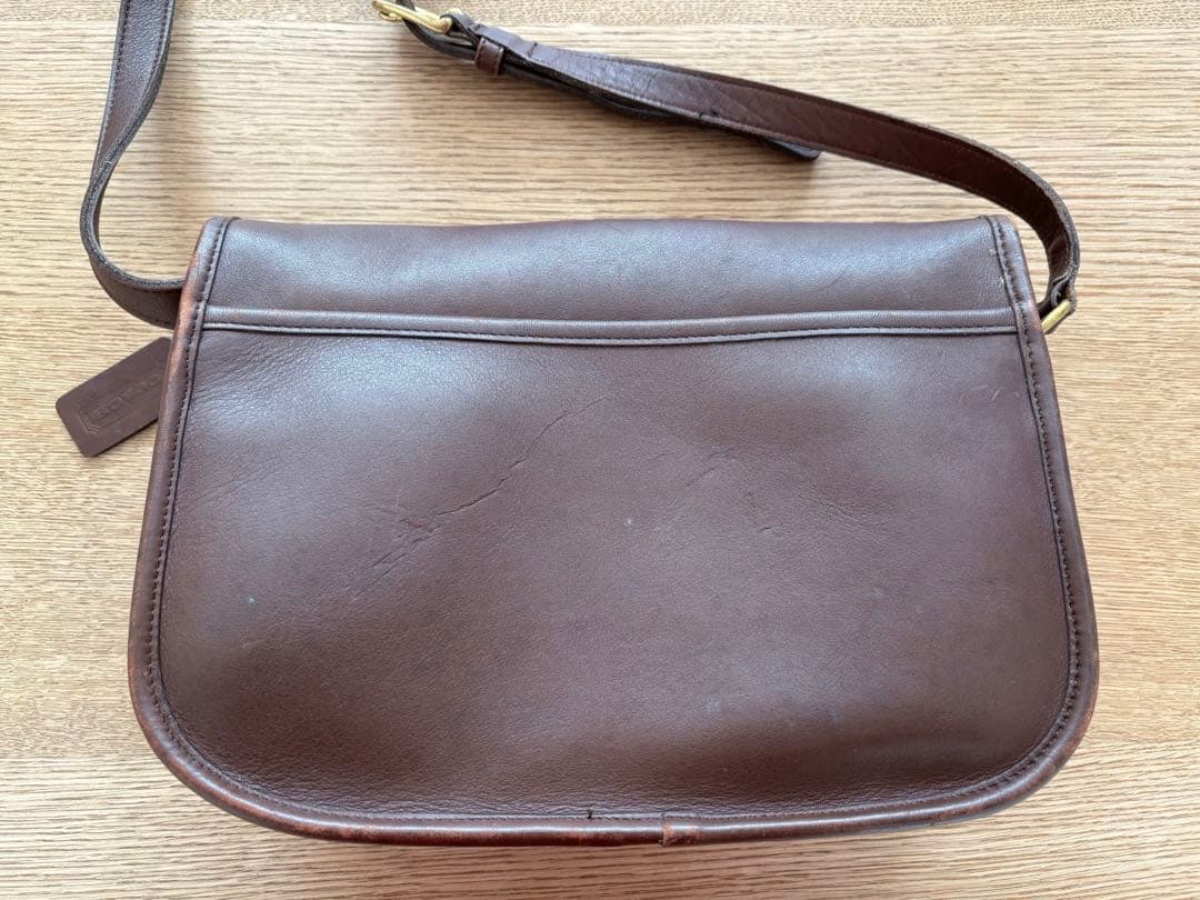 オールドコーチ　coach オールレザーショルダーバッグ
