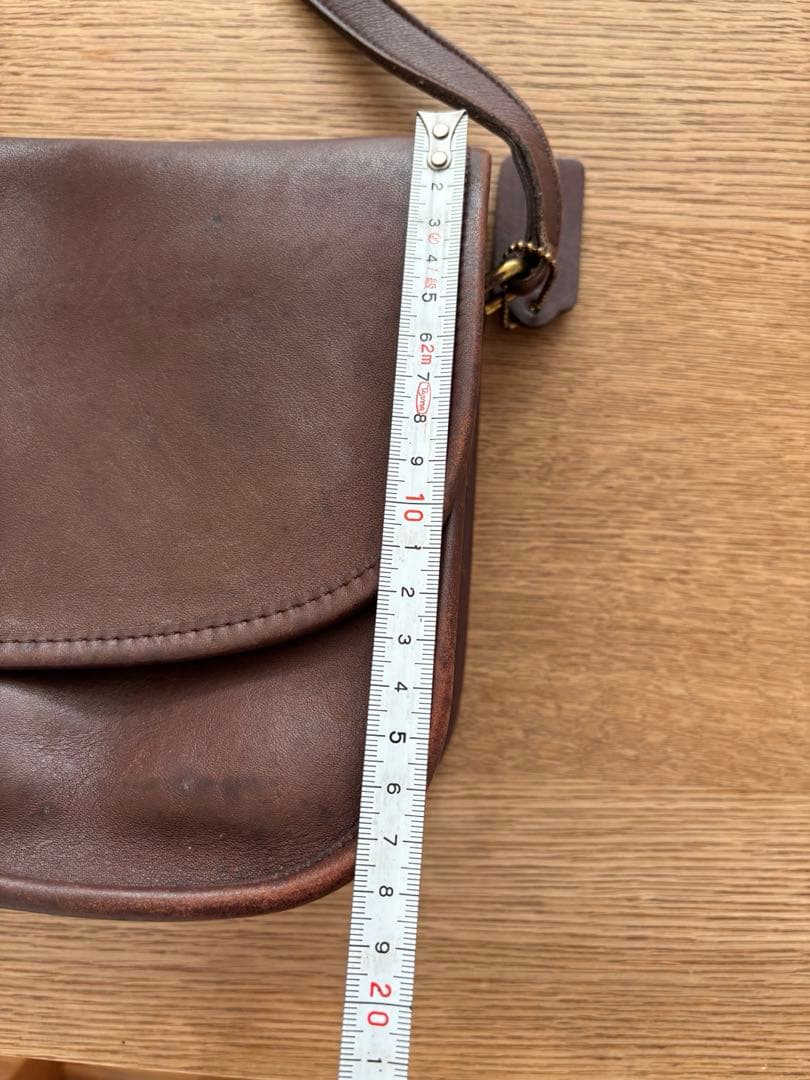 オールドコーチ　coach オールレザーショルダーバッグ