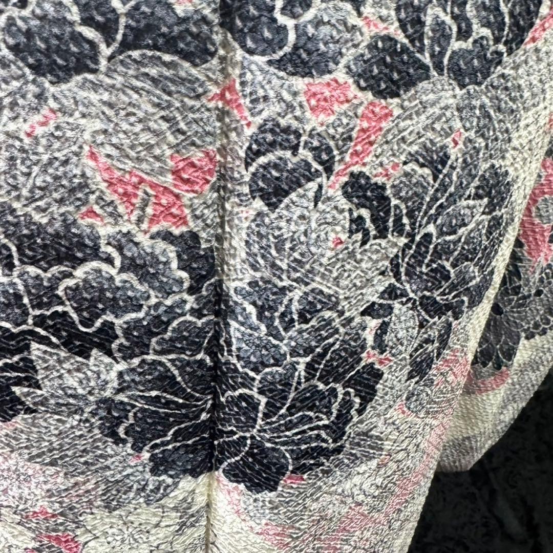 藤娘きぬたや　美品　総絞り　本絞り　熨斗　名品　白地　フルセット　振袖　振り袖
