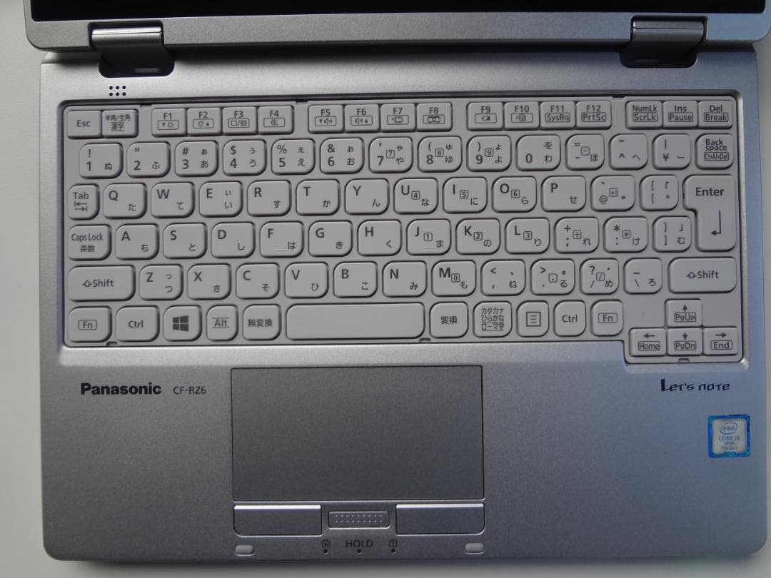 Let's note CF-RZ6 10インチ 高解像度 SSD256 MEM8