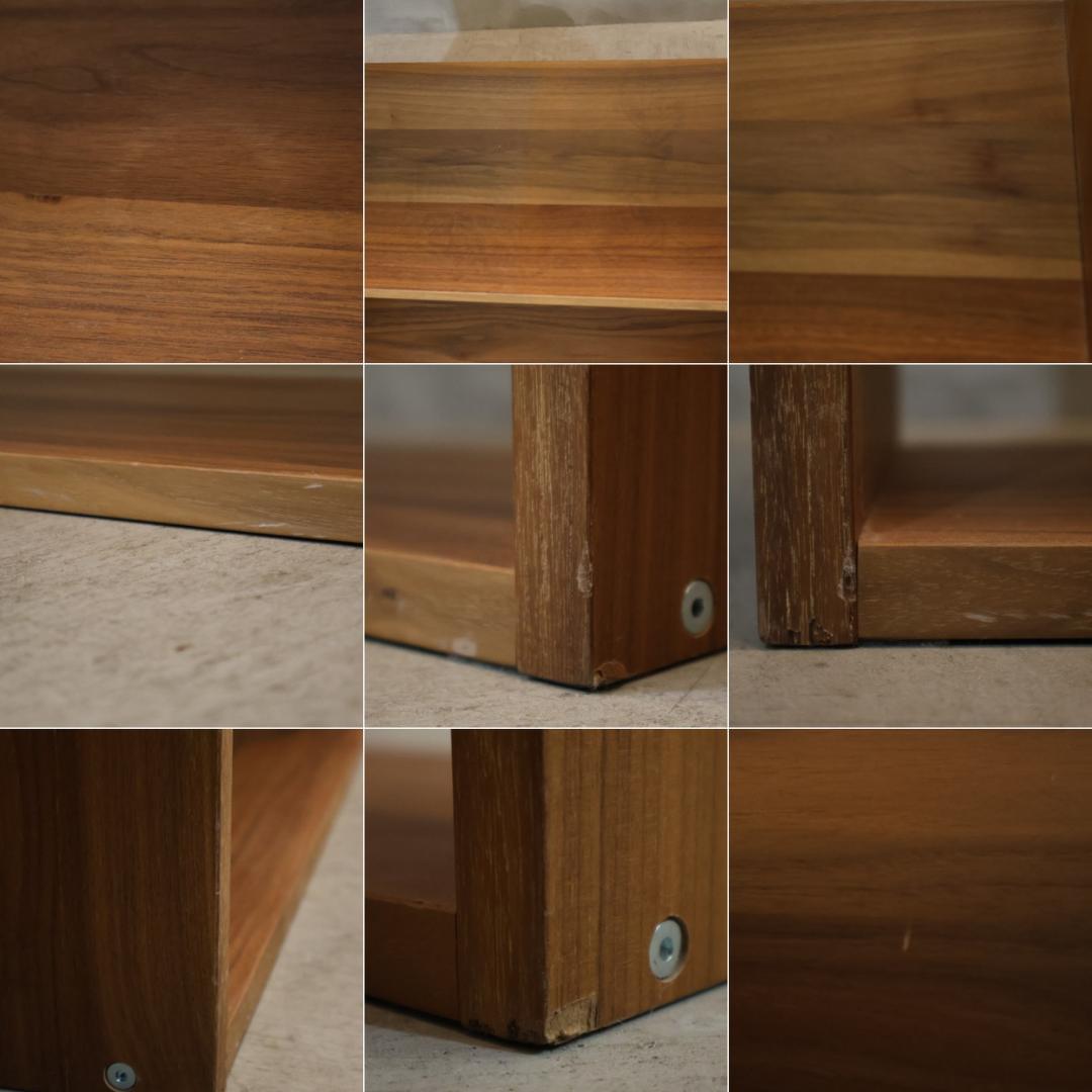 無印良品 MUJI ウォールナット スタッキングシェルフ カジュアル 飾り棚