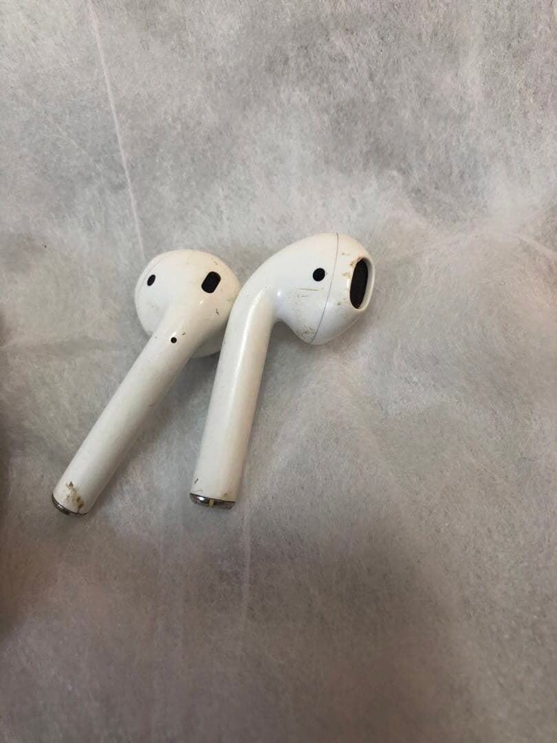 【稼働品】AirPods本体 イヤホン両耳あり ホワイト