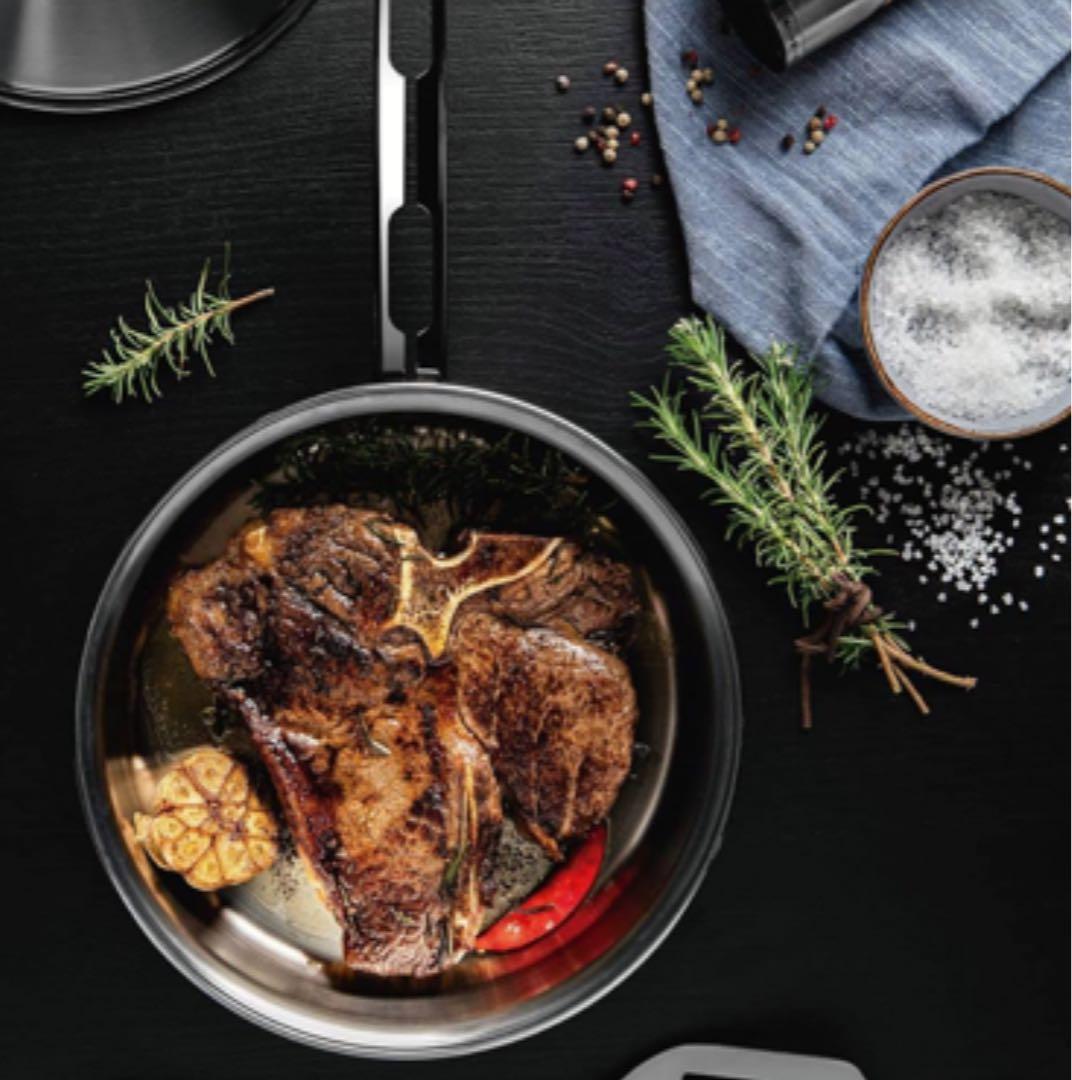 未使用 トラモンティーナ TRAMONTINA ステンレス ソテーパン 24cm