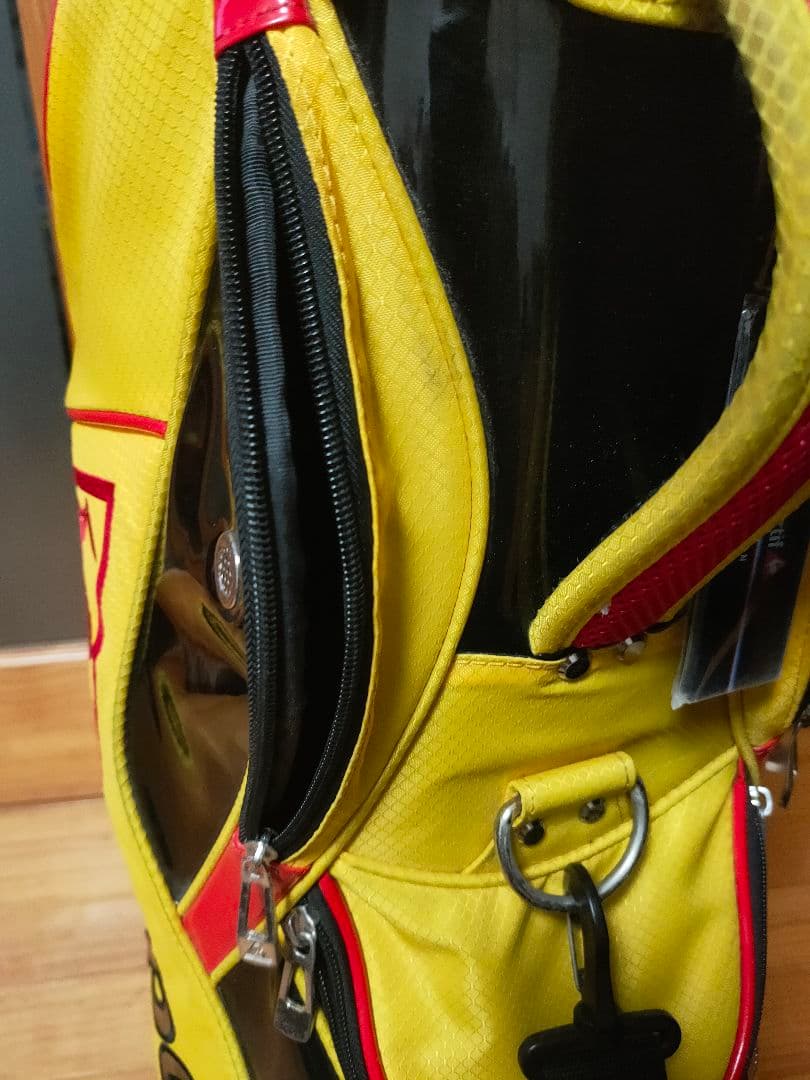 ★ルコックle coq sportif★ゴルフバッグ　イエロー系★