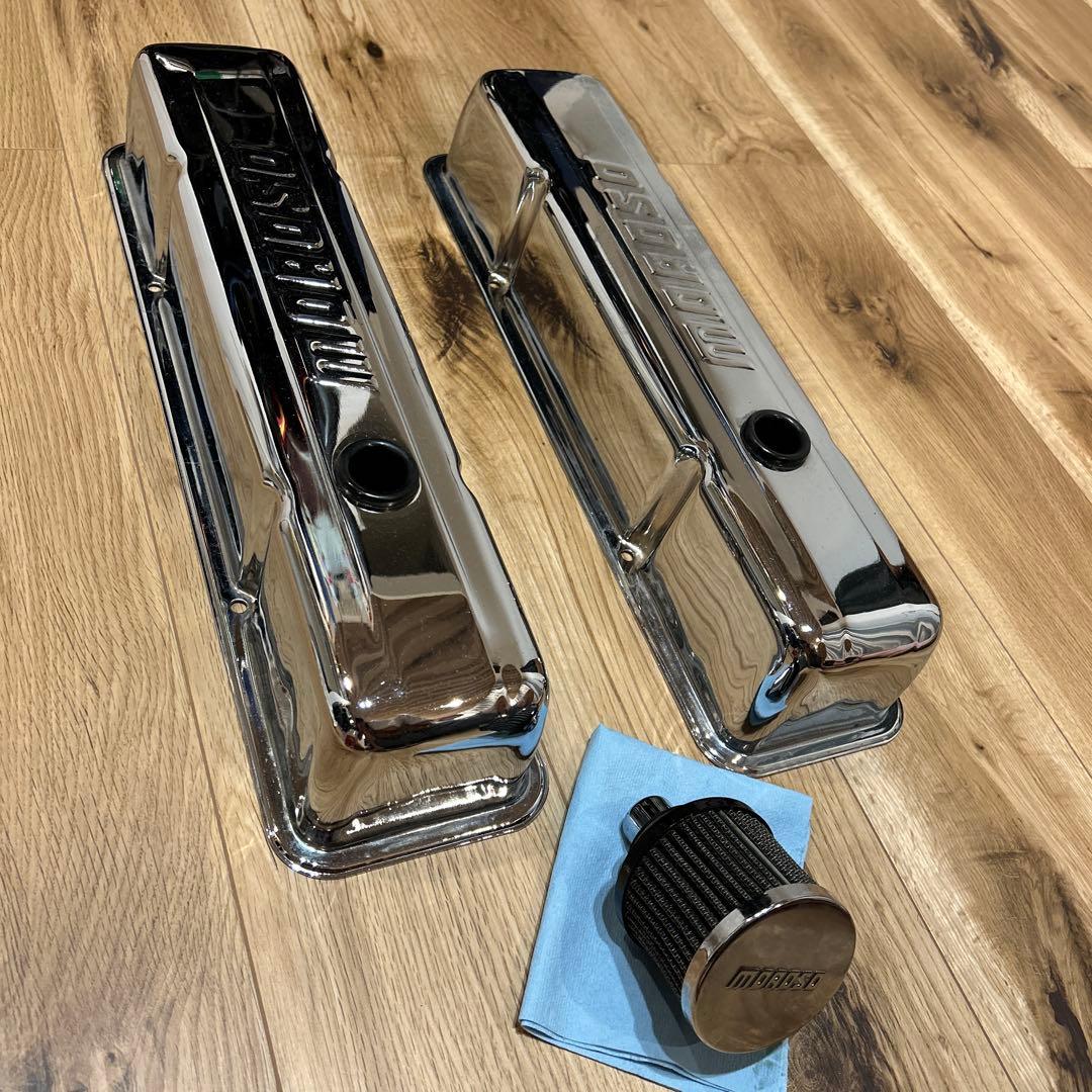 T*s様 シボレー　 スモールブロック　バルブカバー　サイドボルト　350等