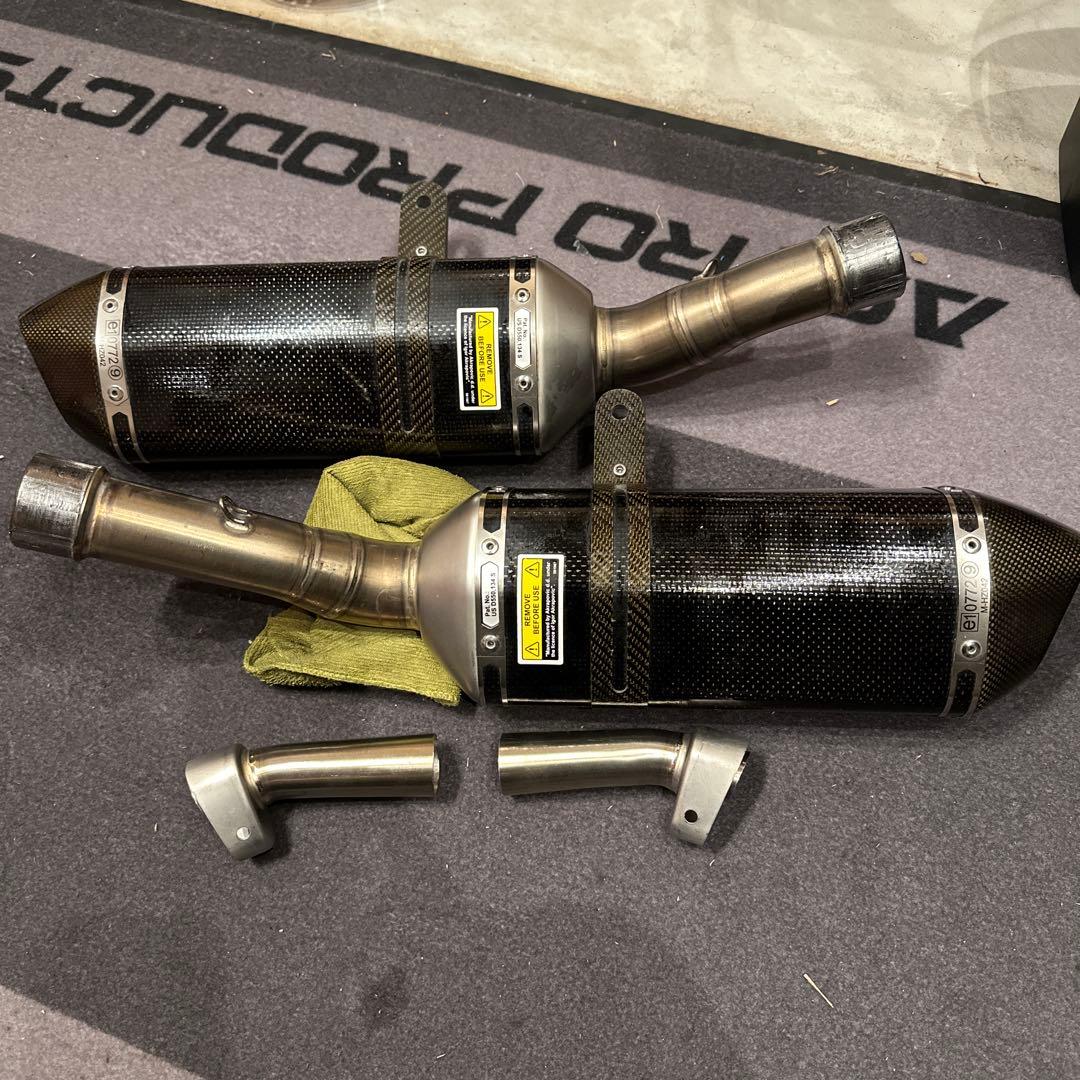 Z1000 2014〜ninja1000対応アクラポヴィッチスリップオンマフラー