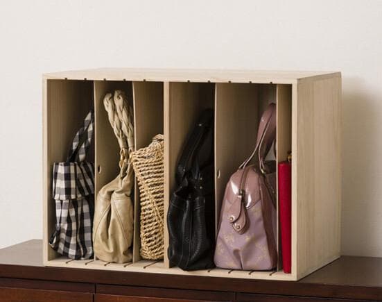 国産　桐仕様　カバンハウス　ロータイプ　鞄収納　バッグ専用　型崩れ防止