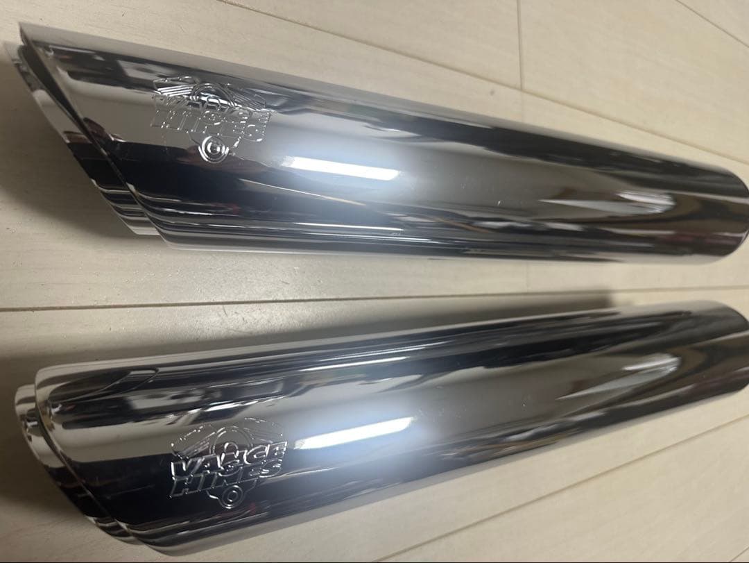 ソフテイル バンス＆ハインズ ツインスラッシュ スリップオン マフラー値下げ