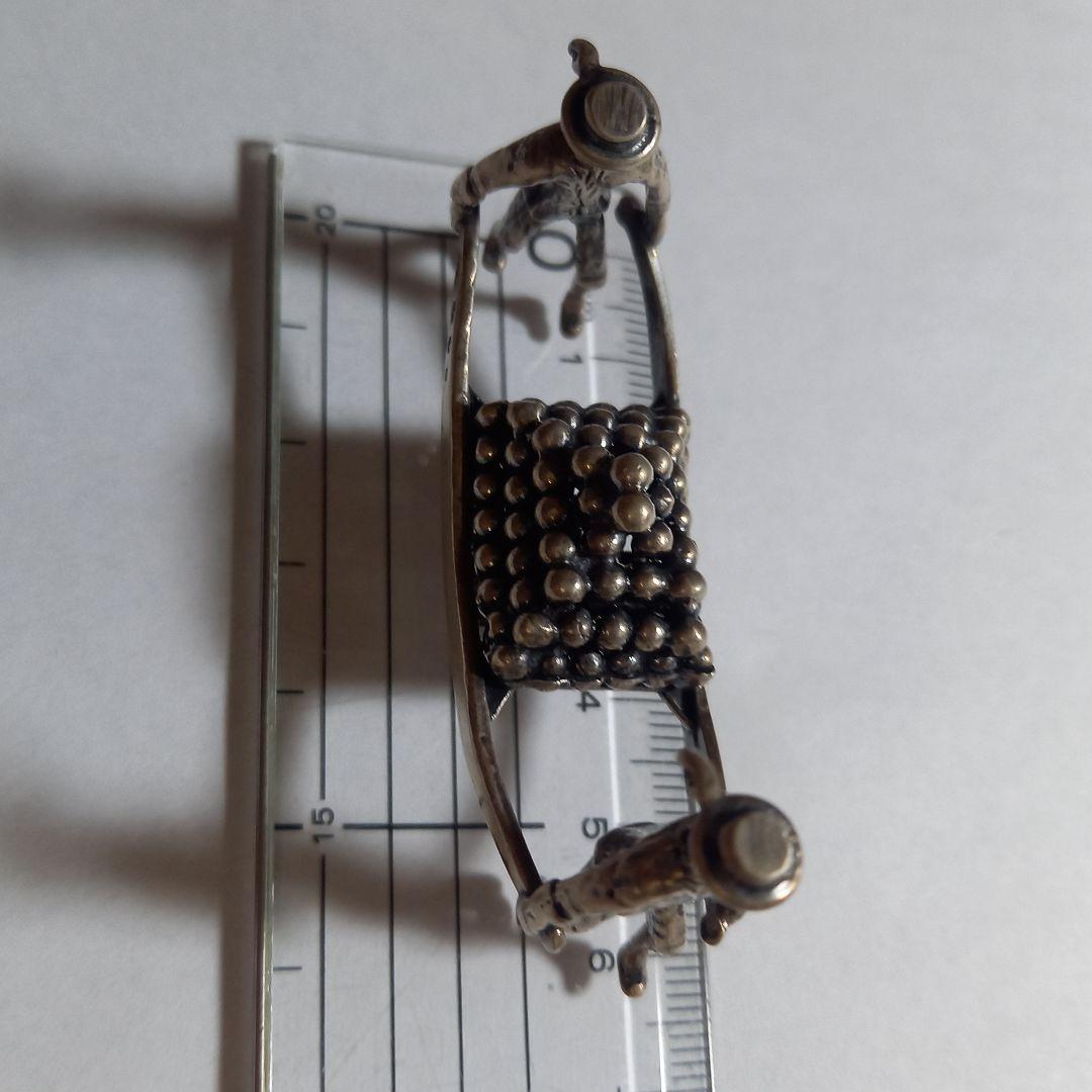 純銀 ライオンパサント 英国ホールマーク アンティーク雑貨 925