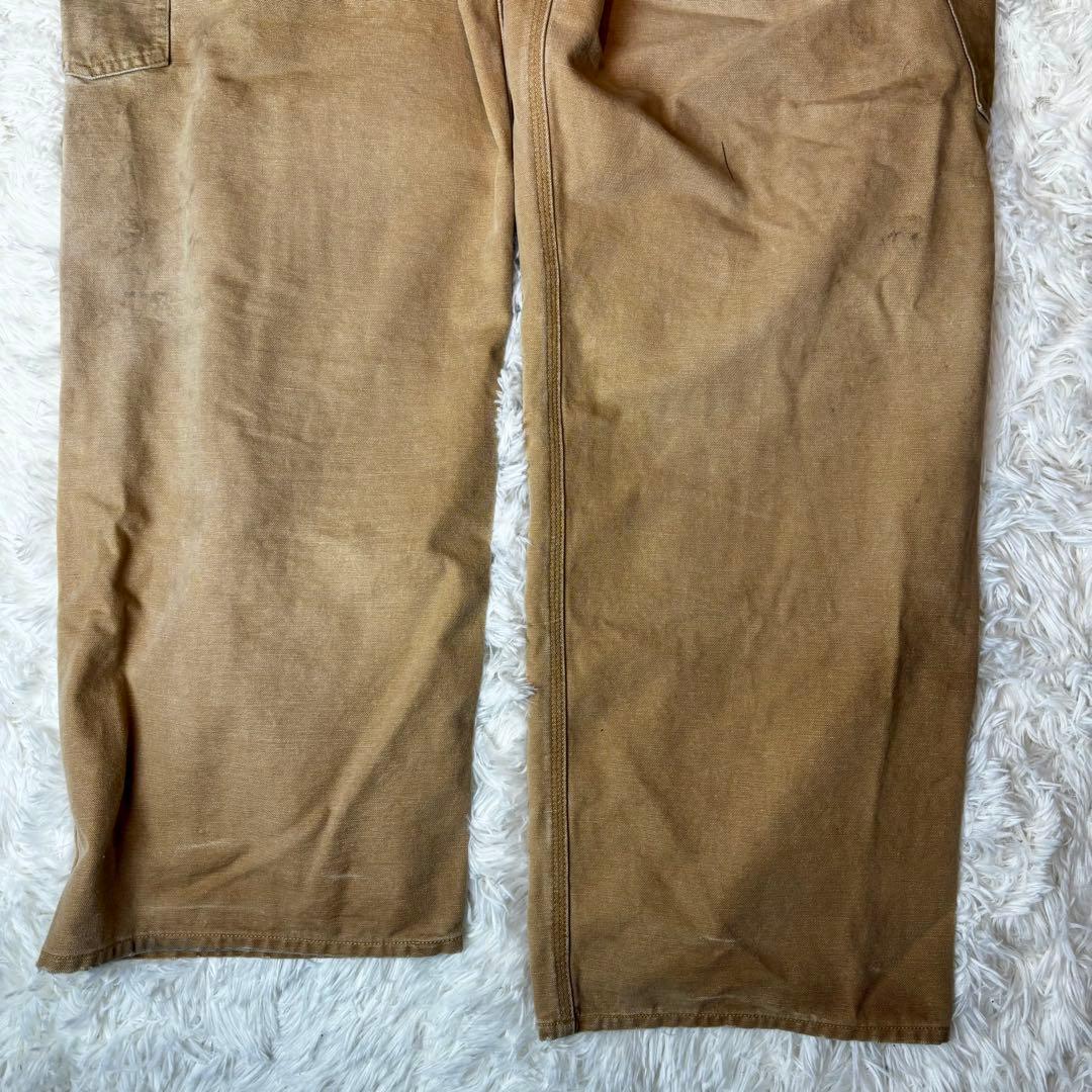 SAINT MICHAEL ヴィンテージ加工 ダブルニー オーバーオール　デニム