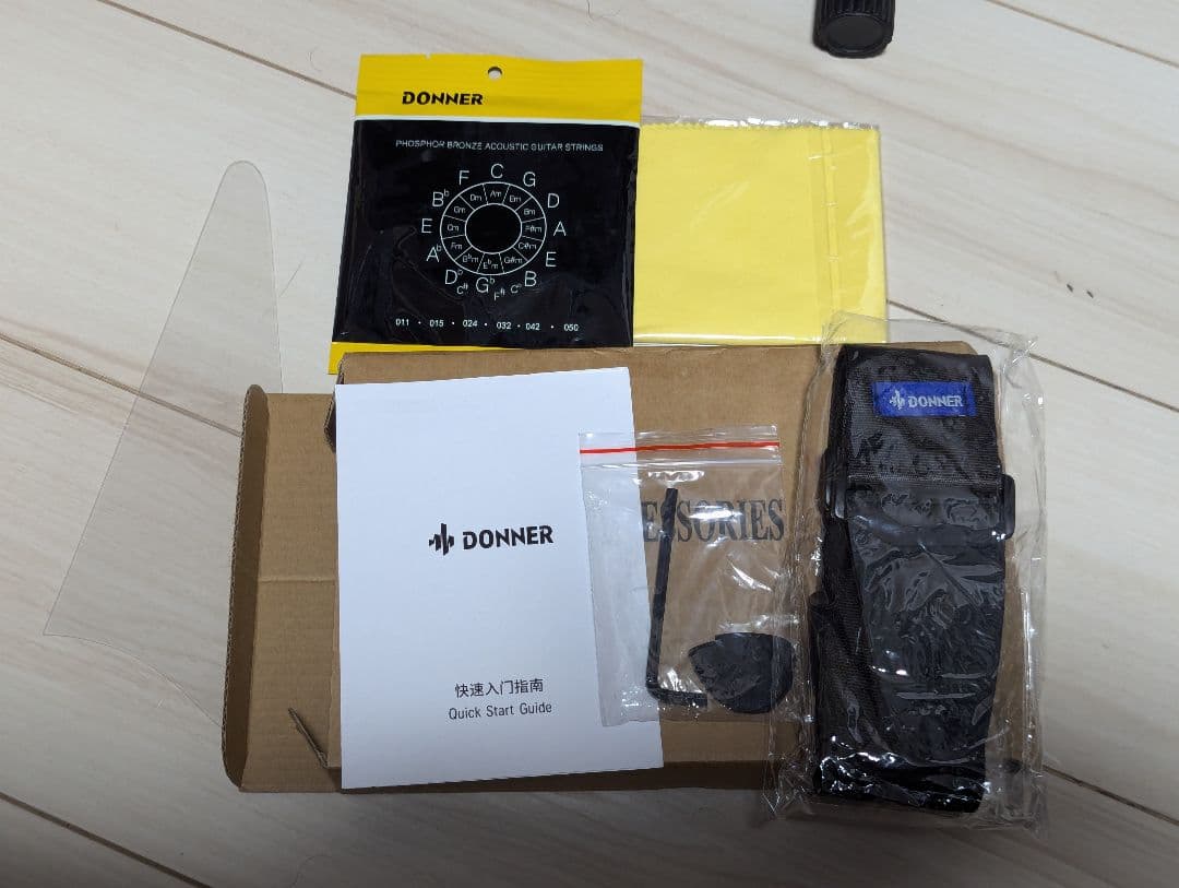 Donner Rising G-1 カーボントップ アコースティックギター