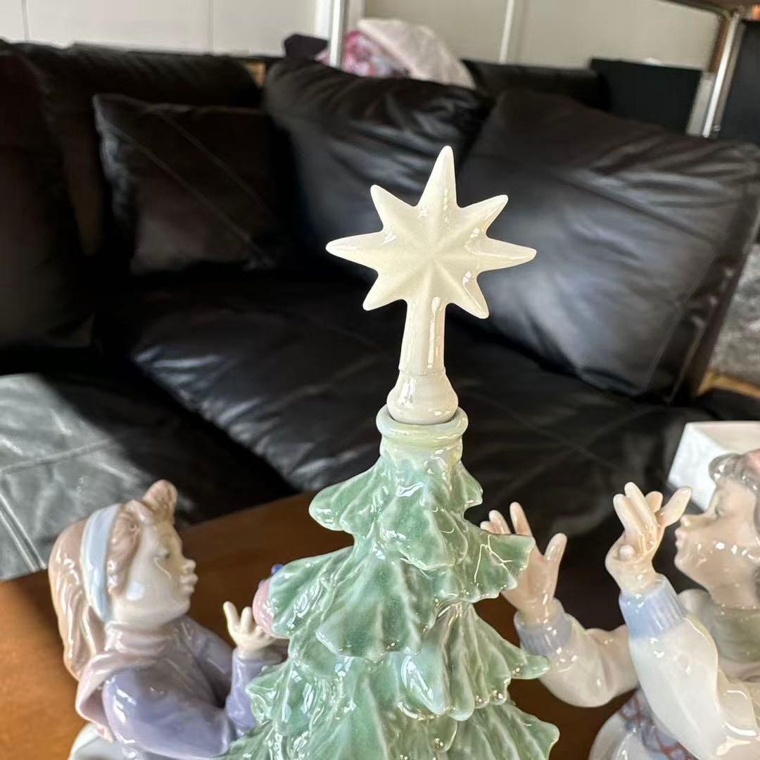 訳ありリヤドロLLADRO クリスマスツリー　ツリーを飾ろう