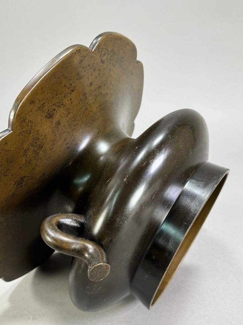 いけばな　池坊　古流　龍生派　銅鋳造　花器　花瓶　華道具　銅花器　伝統生け花