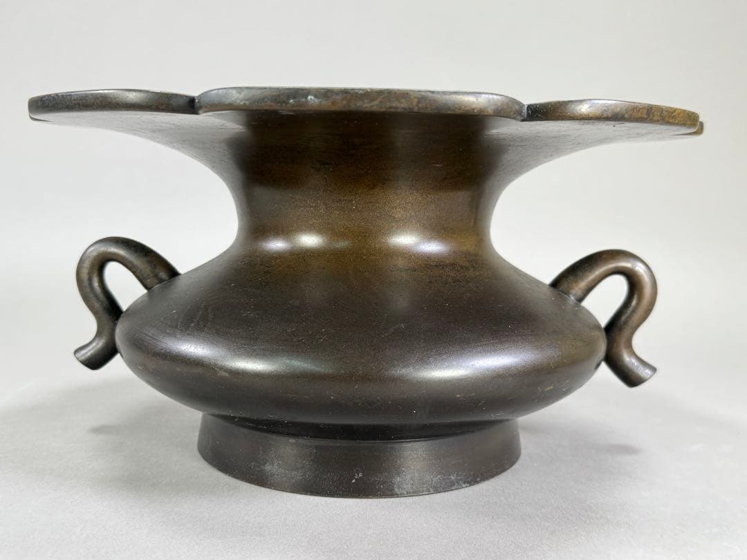 いけばな　池坊　古流　龍生派　銅鋳造　花器　花瓶　華道具　銅花器　伝統生け花