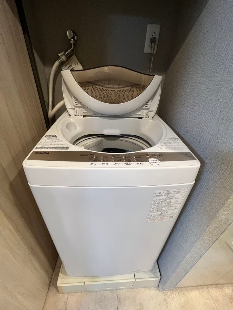 東芝スタークリスタルドラム高性能おしゃれホワイト洗濯機