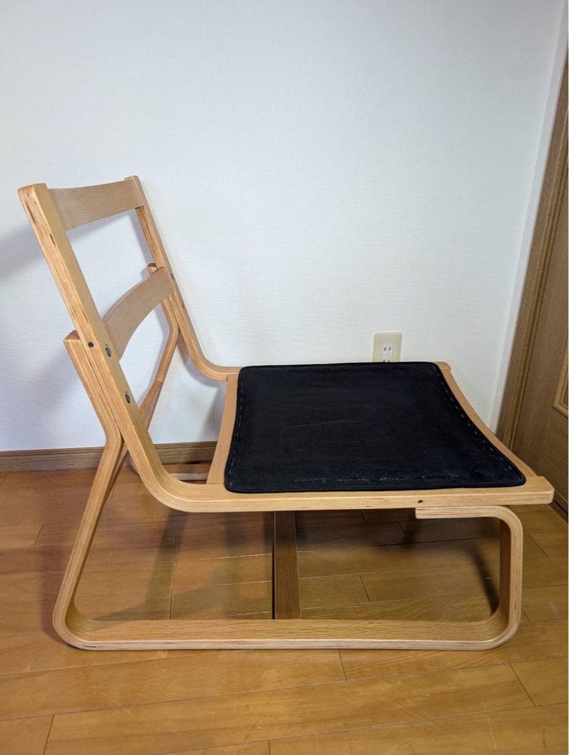 ■5669様■無印 MUJI リビングでもダイニングでもつかえるソファチェア木製