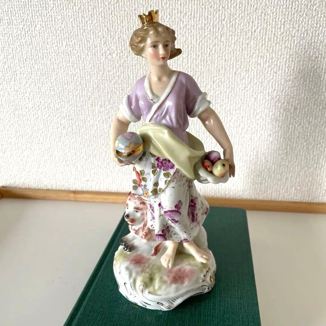 ＊G.Richard＊女王とライオン＊高さ２０cm・