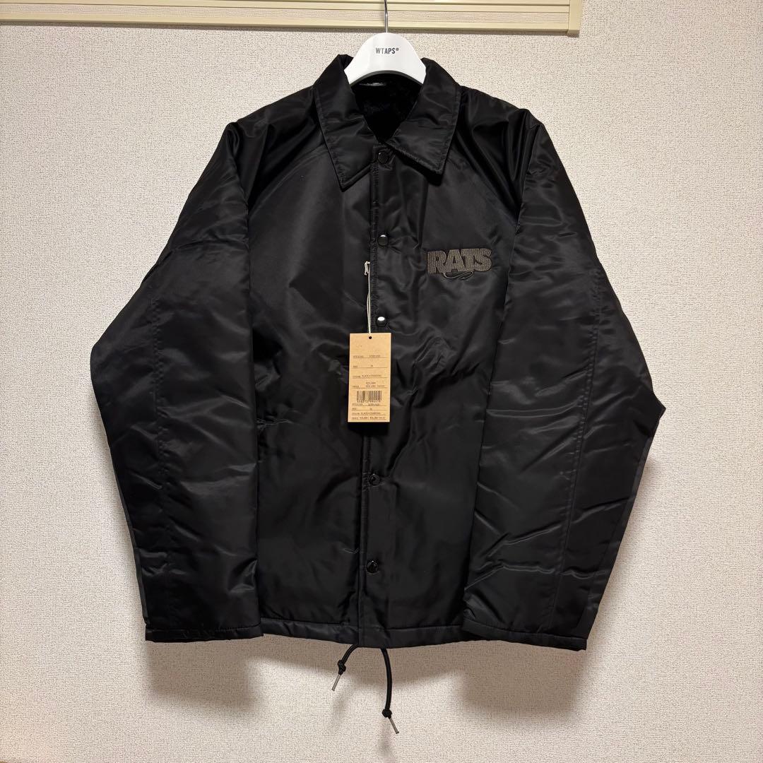 24初売 ラッツRATS ボアコーチジャケット チャコールM 新品 キムタク