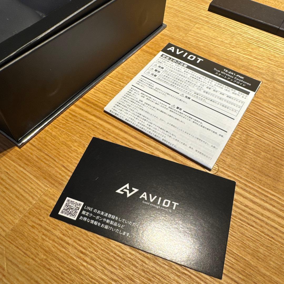 AVIOT ZX1-PNK(ピヤホン7)