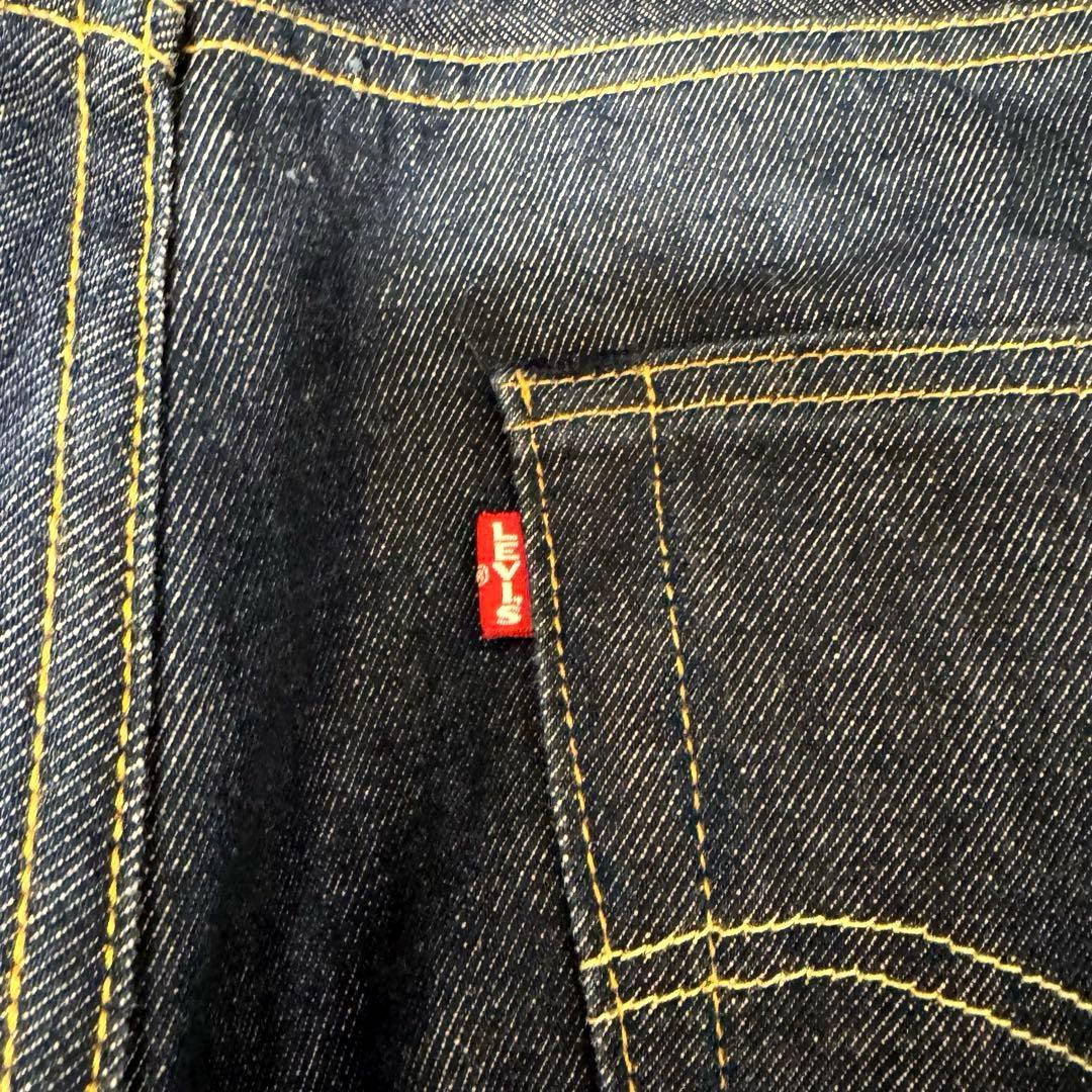 極美品USA製 501 リーバイス 赤耳 セルビッジ W32 デニム 5244