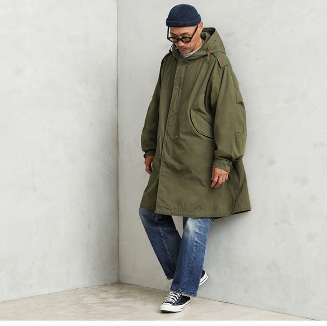 WAIPER米軍M-51フィッシュテールパーカーモッズコートWP1109オリーブ
