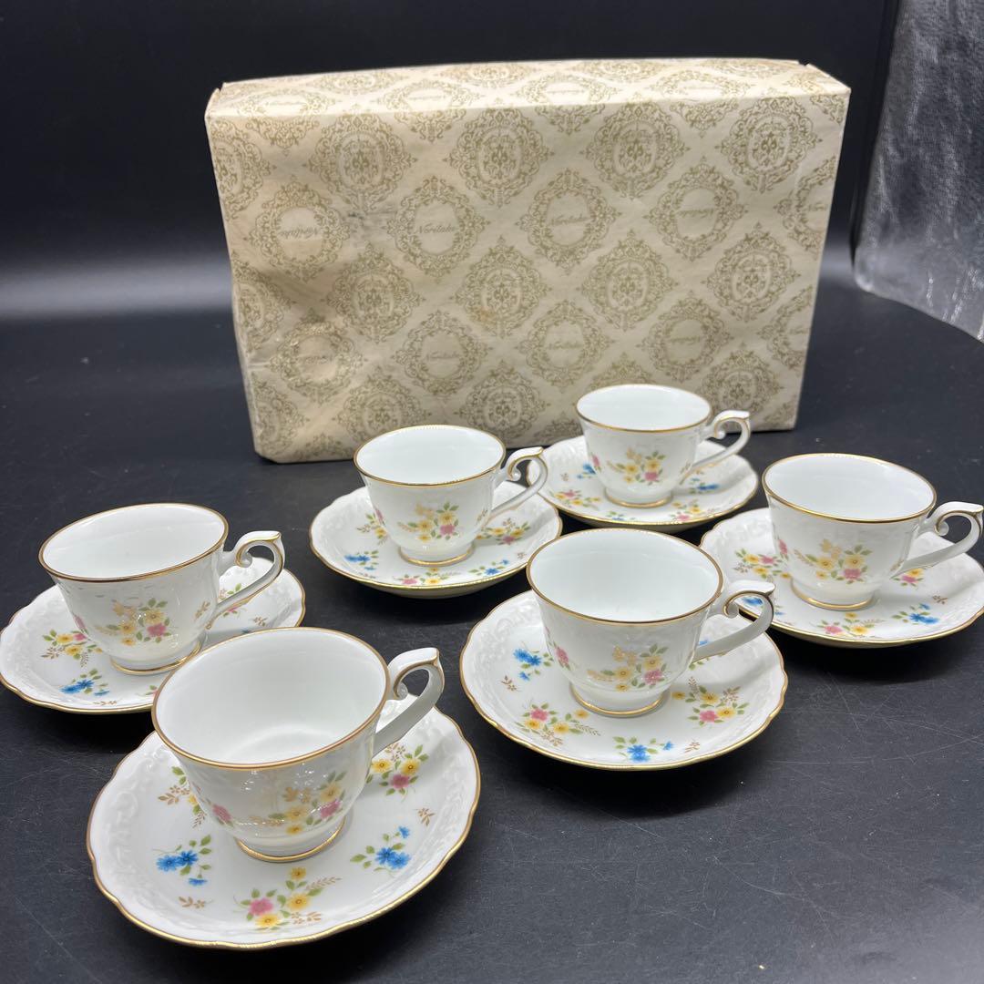 ⭐️新品 未使用品⭐️ Noritakeデミタスカップ&ソーサー 6客セット