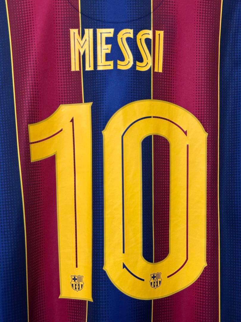 バルセロナ 20-21 ユニフォーム CL仕様 メッシラストイヤー