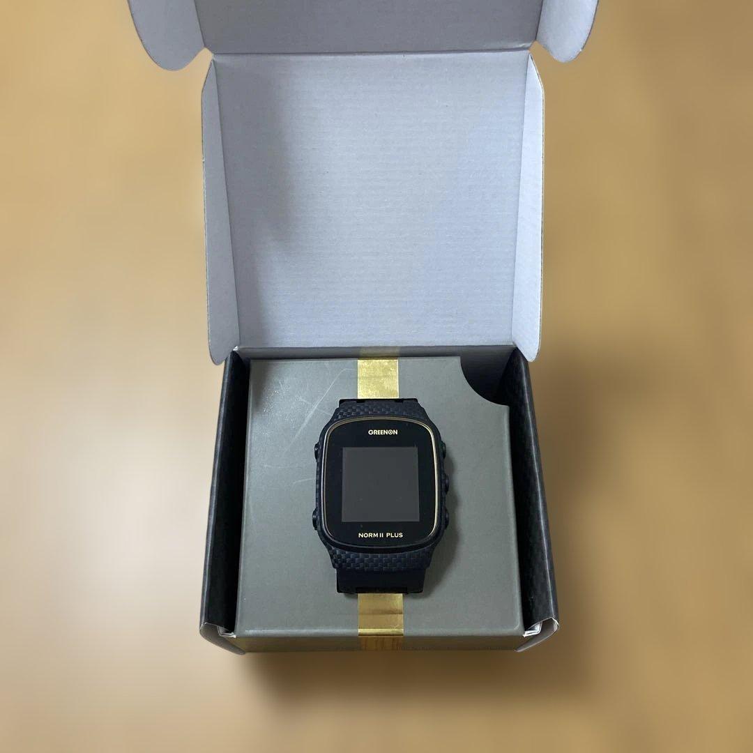 ゴルフウォッチ NORM II PLUS ブラック 美品