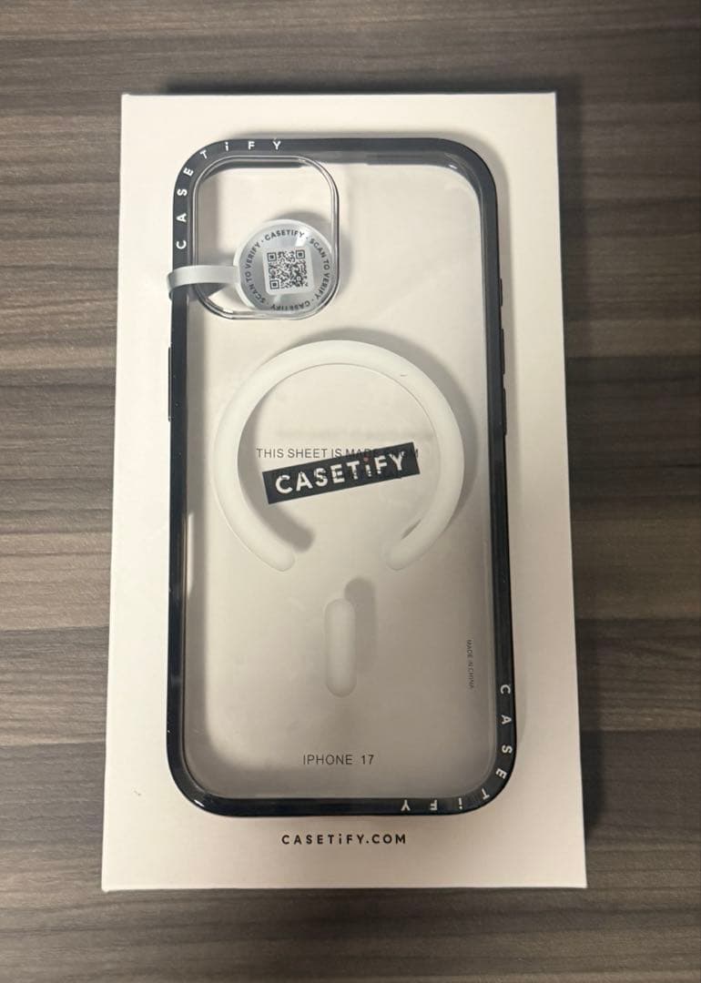 CASETiFY ケースティファイ iPhone 17 Pro ケース ブラック