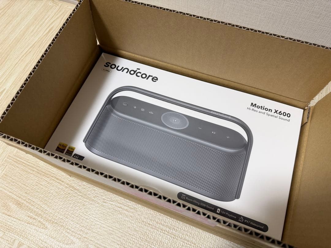 新品未開封　Anker soundcore Motion X600