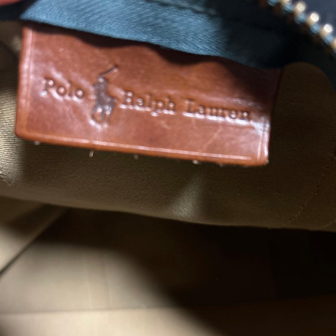 値下げ‼️Polo Ralph Lauren ボストンバッグ 中型 ダークグリーン