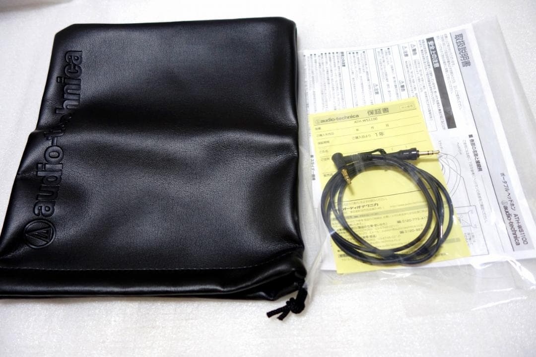 audio-technica ATH-WS1100 イヤーパッド純正新品交換済み