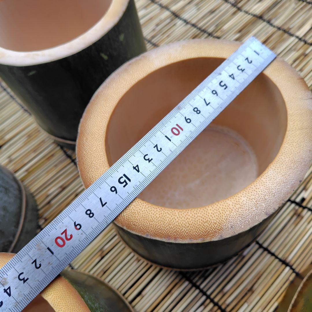 JK様「専用画面」　香川県産→　孟宗竹・花器　８個　極太サイズ