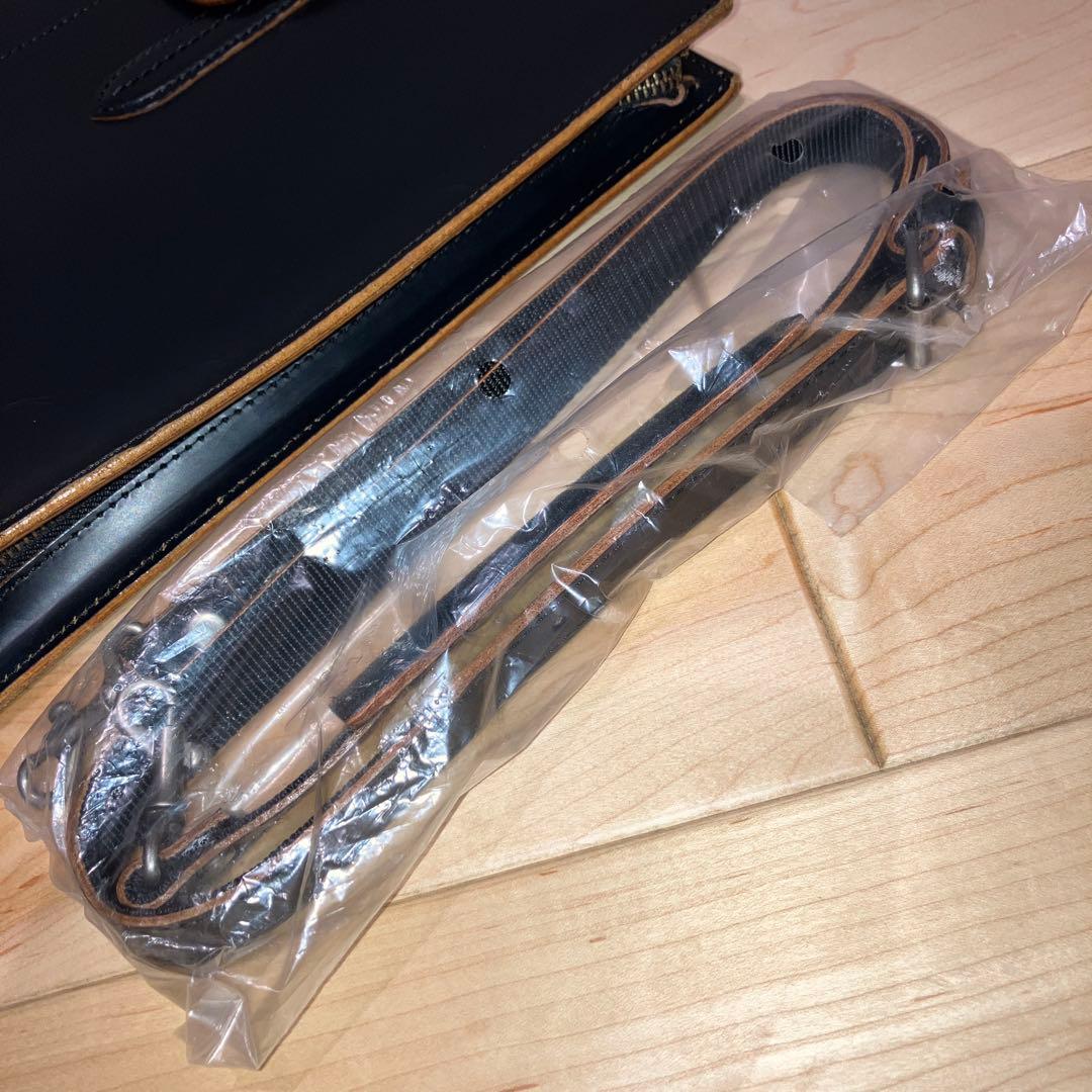 コンプレックス ガーデン　枯淡　ビジネスバッグ　ショルダーベルト付　ブラック