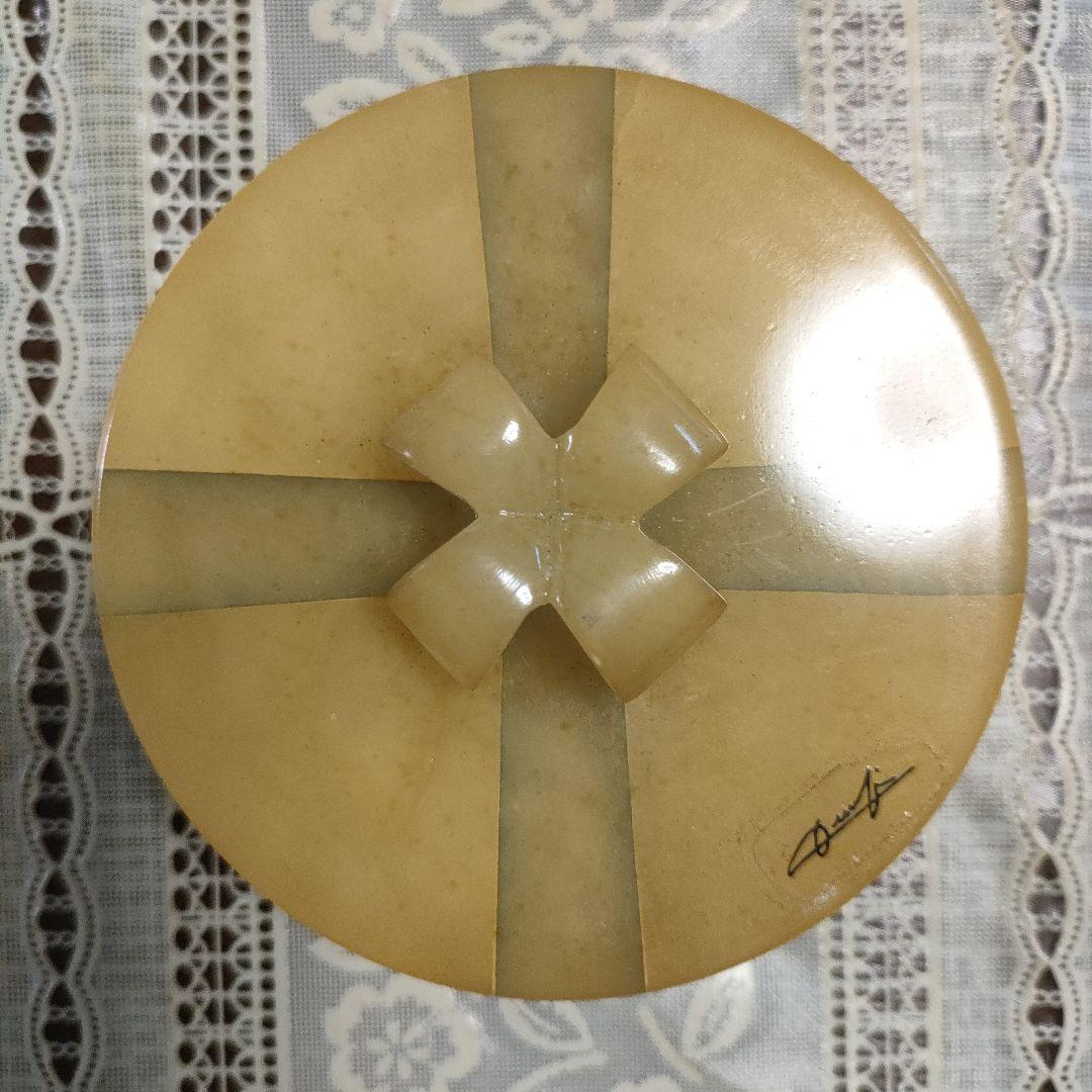 \"未使用\"イタリー製『大理石置き物、小物入れ』高島屋販売