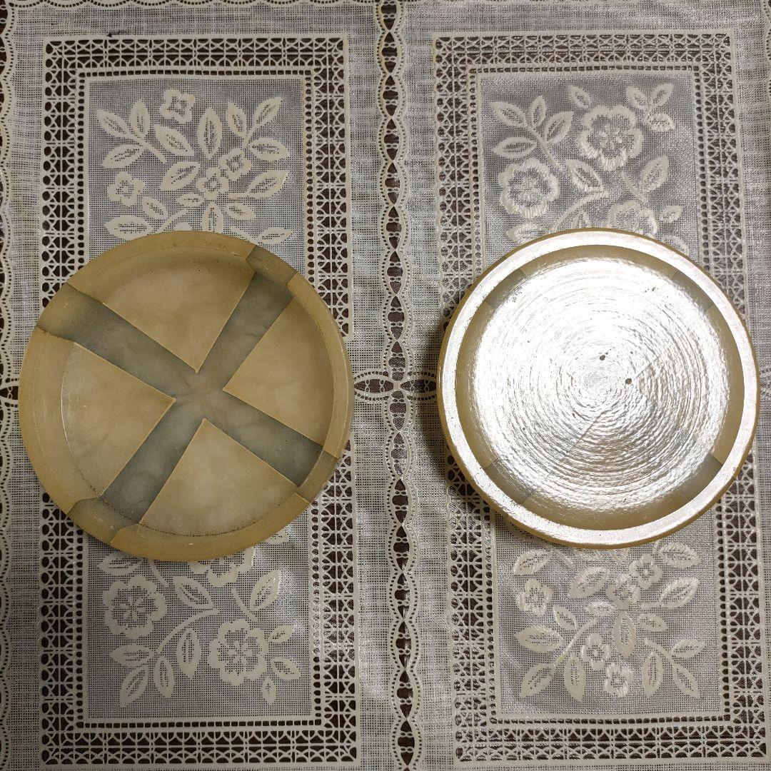 \"未使用\"イタリー製『大理石置き物、小物入れ』高島屋販売