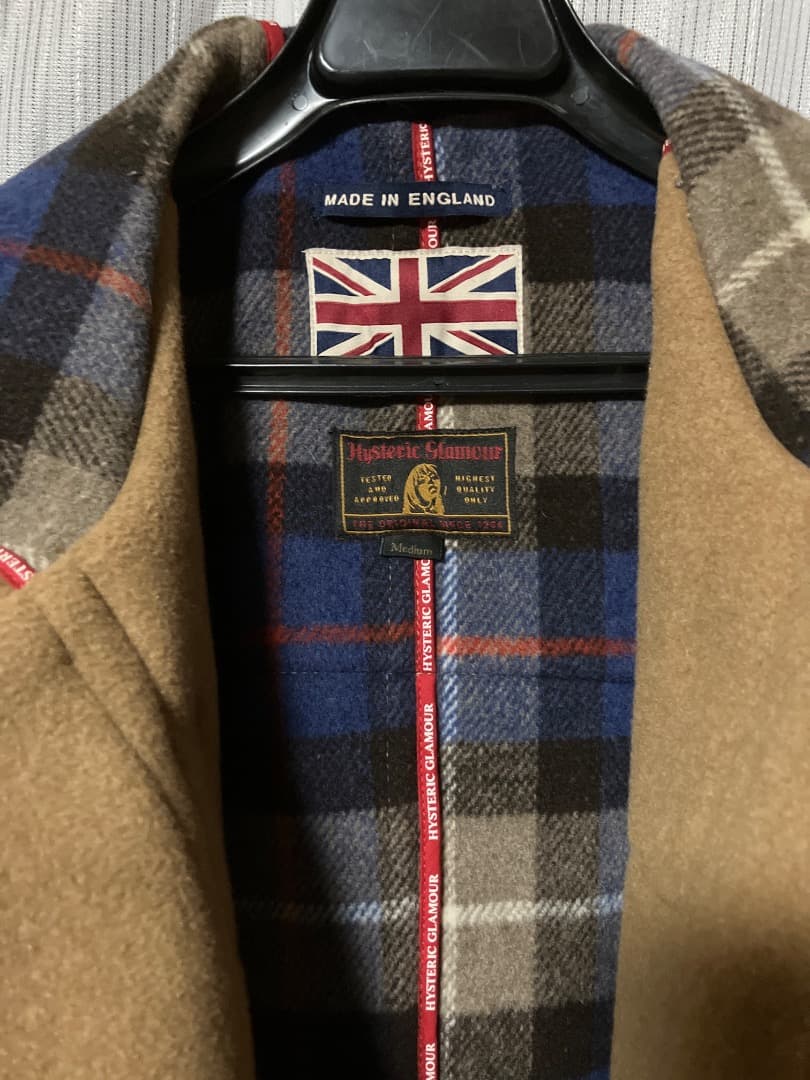 ヒステリックグラマー　ロンドントラディショ　ダッフルコート　美品　メンズ　M