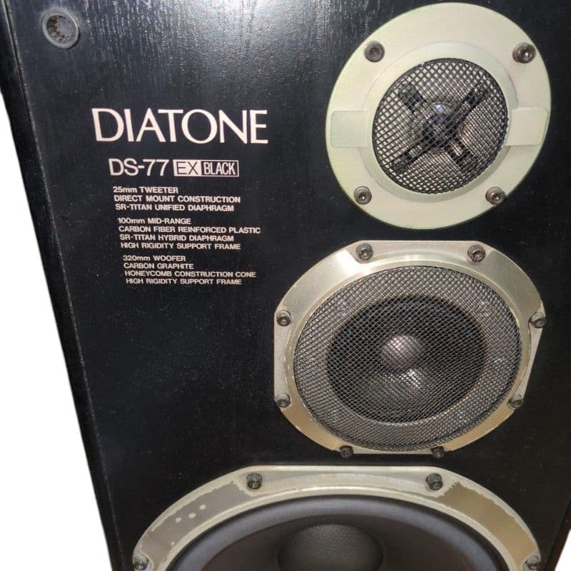 Diatone DS-77EX 　スピーカー　RLセット　ダイアトーン　ブラック