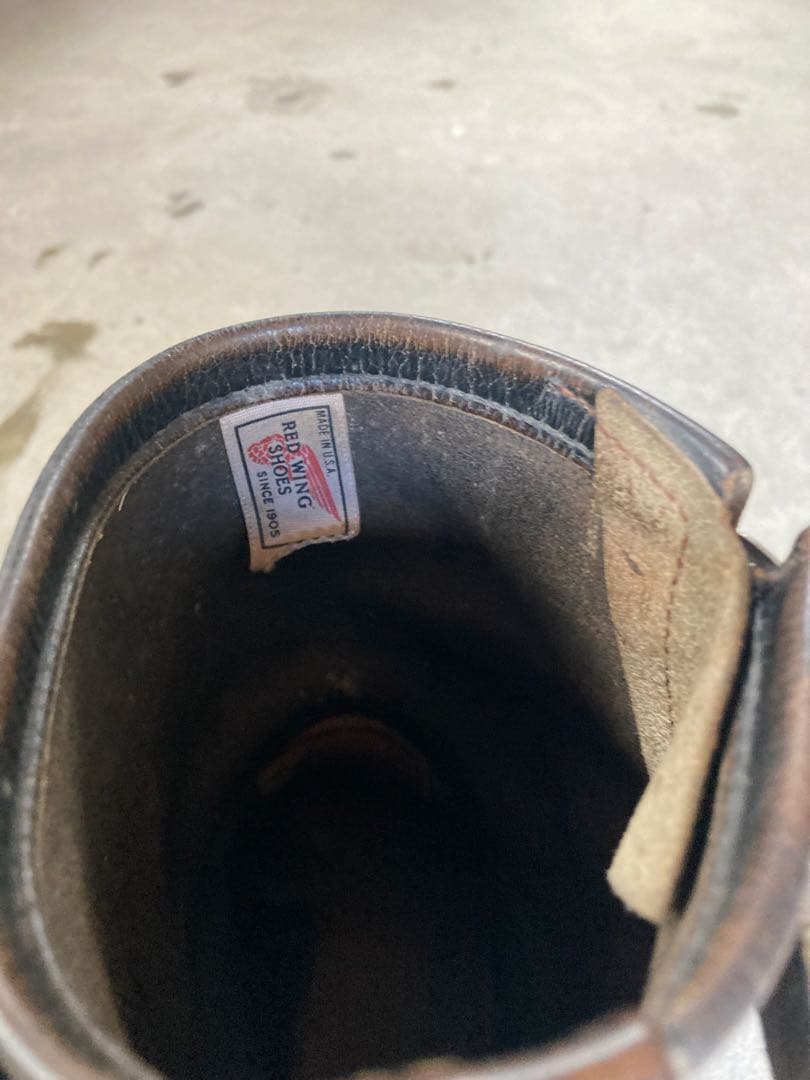 茶芯 レッドウィング エンジニアブーツ
