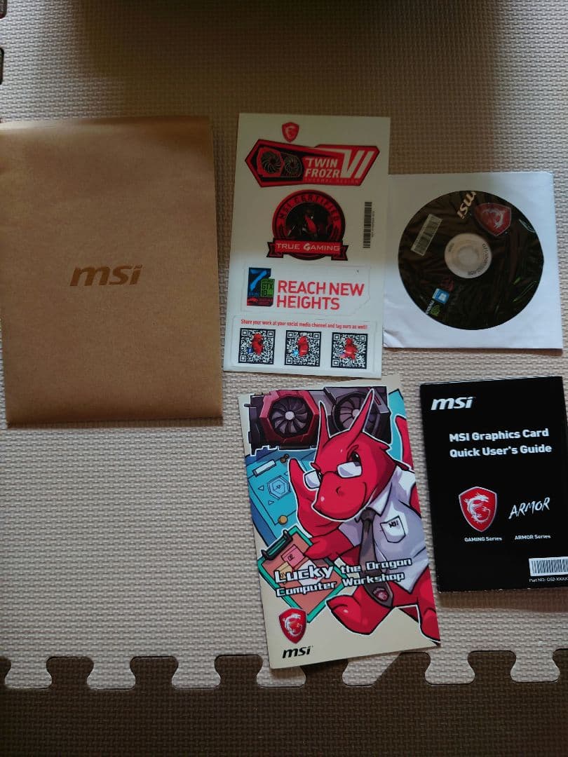 【ジャンク】GEFORCE GTX 1060 GAMING X 6G