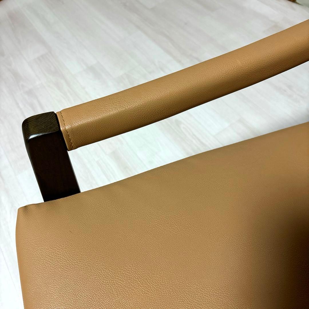 【専用商品となります】　　　　　　　　　NOCE アームソファ レザー ブラウン