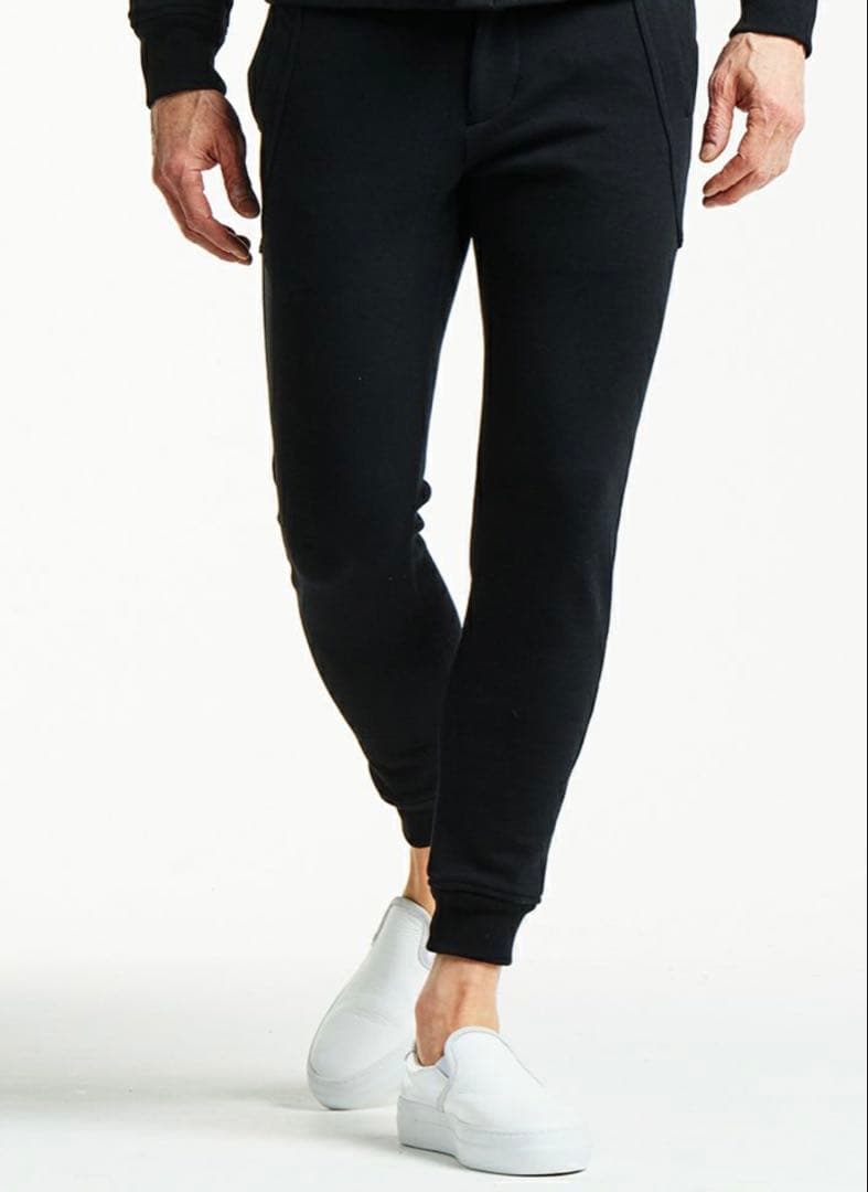 定価7万AKM STRETCH EASY RIB スウェットパンツ