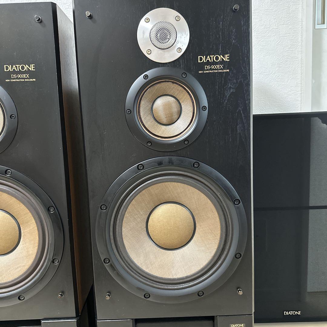 美品　専用スタンド付き DIATONE DS-900EX 3WAY 2本セット①