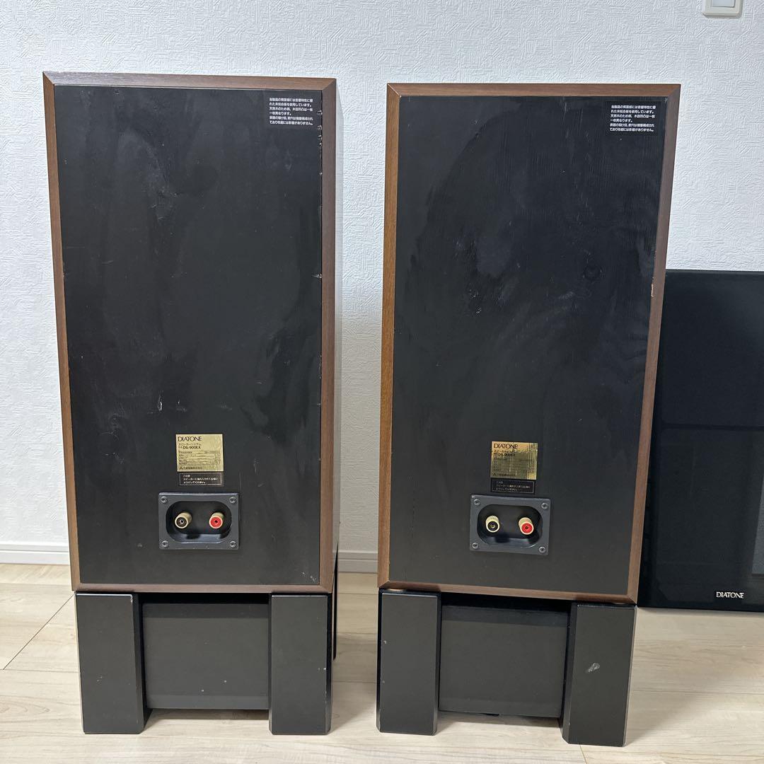 美品　専用スタンド付き DIATONE DS-900EX 3WAY 2本セット①