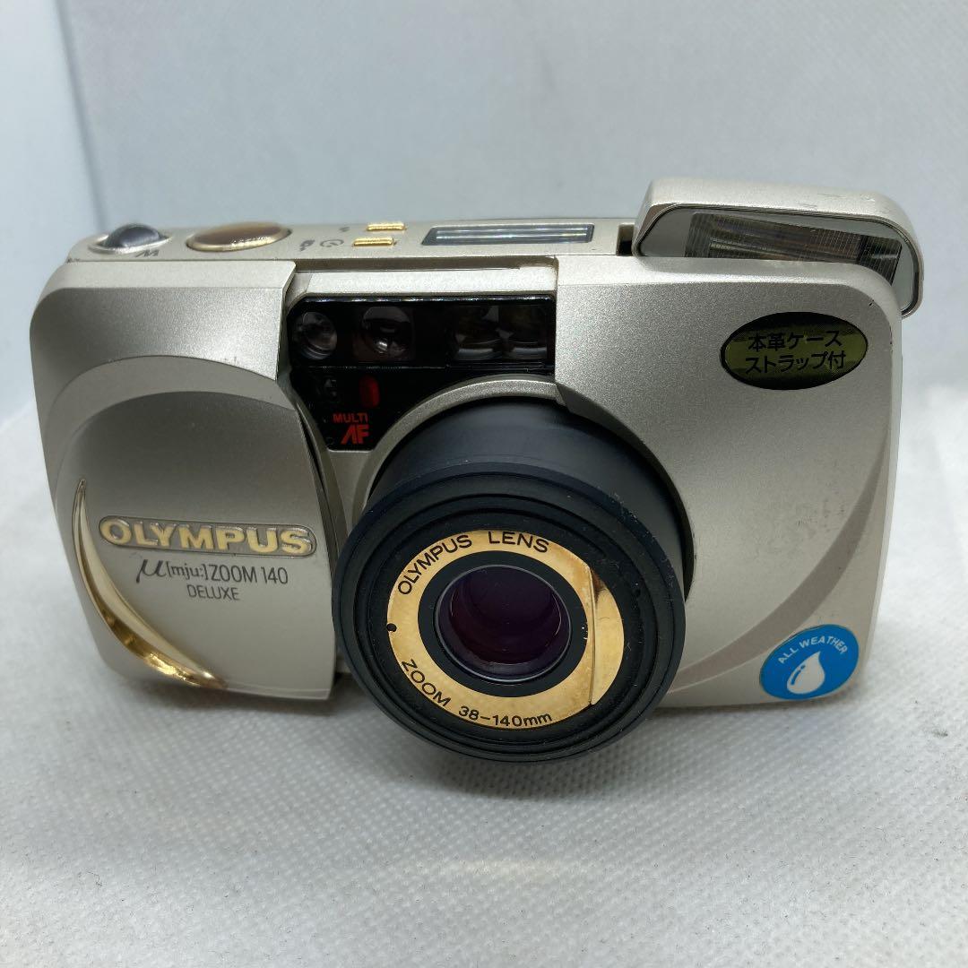 オリンパス μ ZOOM 140 デラックス フィルムカメラ ジャンク